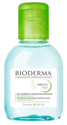 SEBIUM H2O Solution micellaire sans savon nettoyante peau grasse Fl/100ml