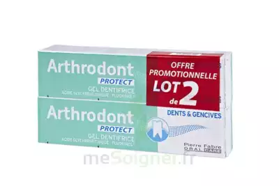 Pierre Fabre Oral Care Arthrodont Protect dentifrice lot de 2 x75ml