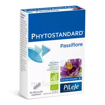Pileje Phytostandard - Passiflore 20 gélules végétales